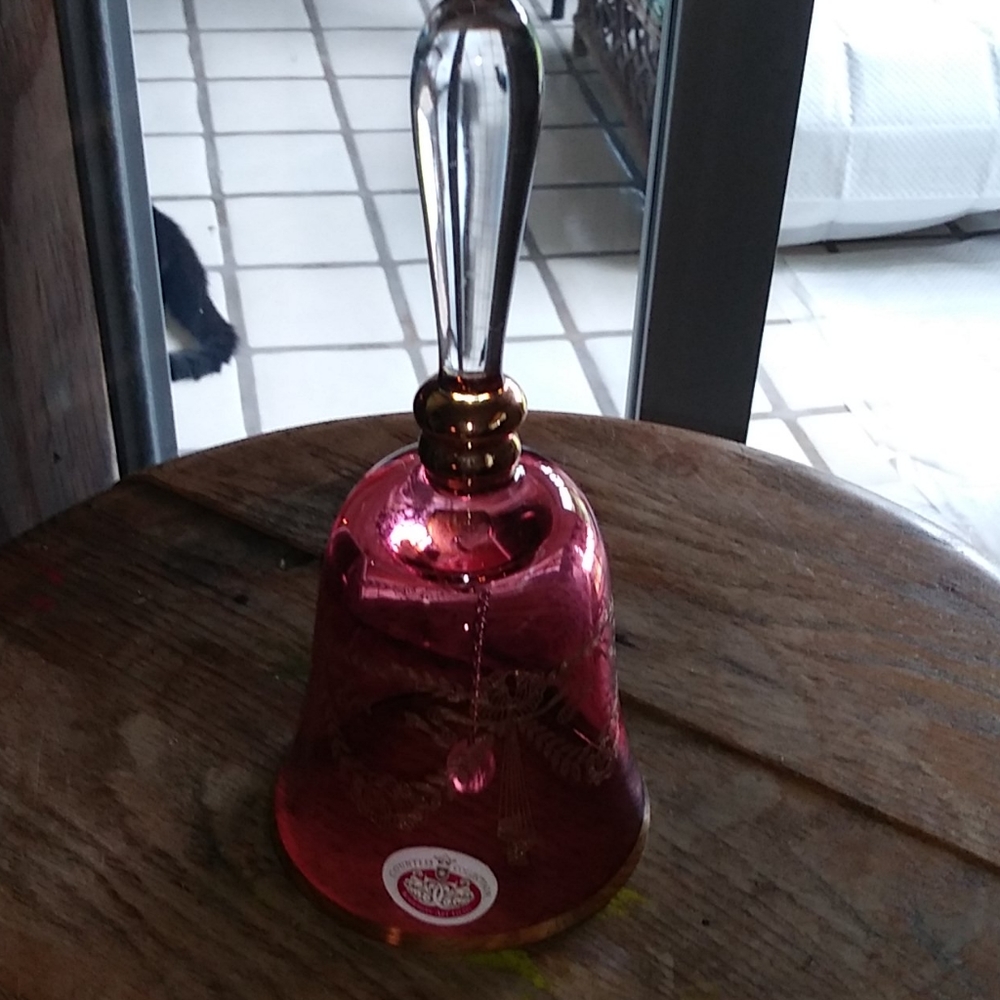 Artisan Crystal Bell*VINTAGE*